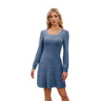 Vestido com Decote Quadrado - Veron&Co