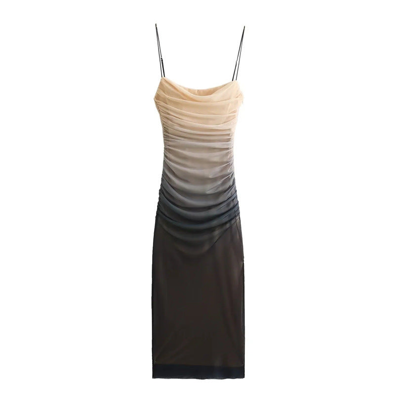 Vestido em Seda com Inspiração Vintage e Estampado - Veron&Co