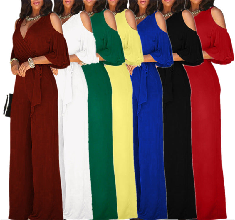 Wide-Leg Trousers with Belt