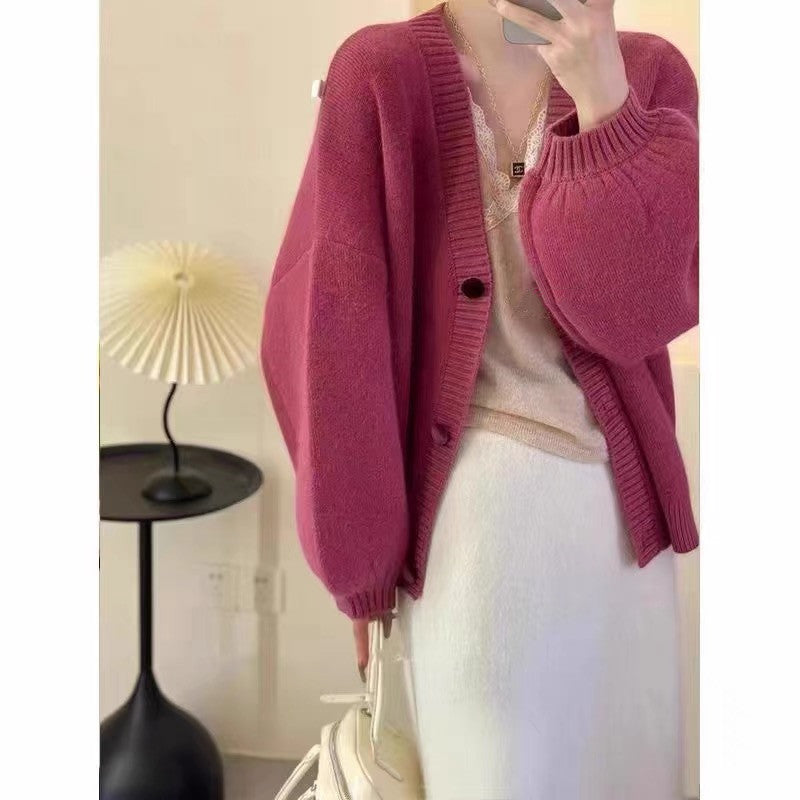 Cashmere V-Neck Coat