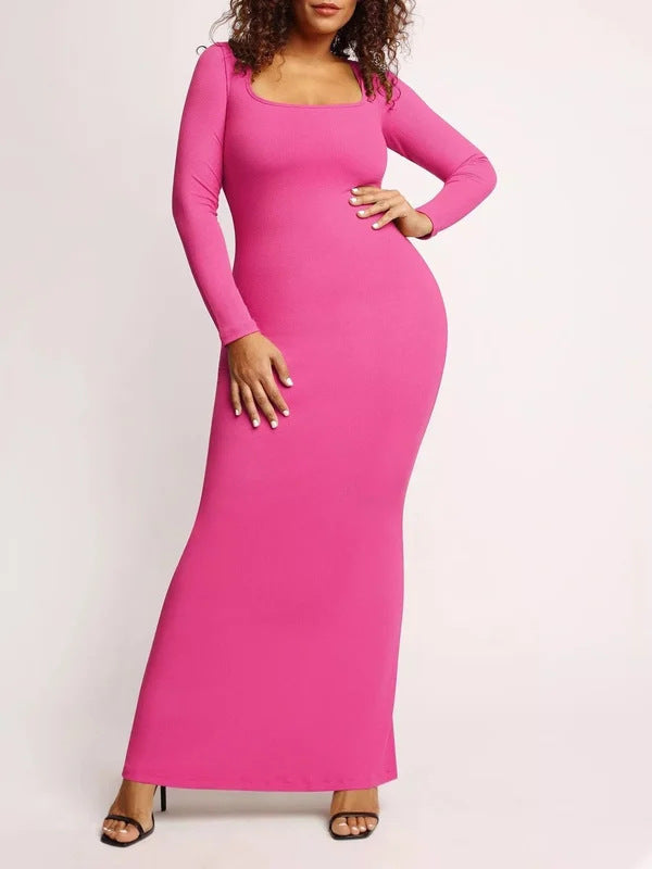 Vestido com Decote em U - Veron&Co