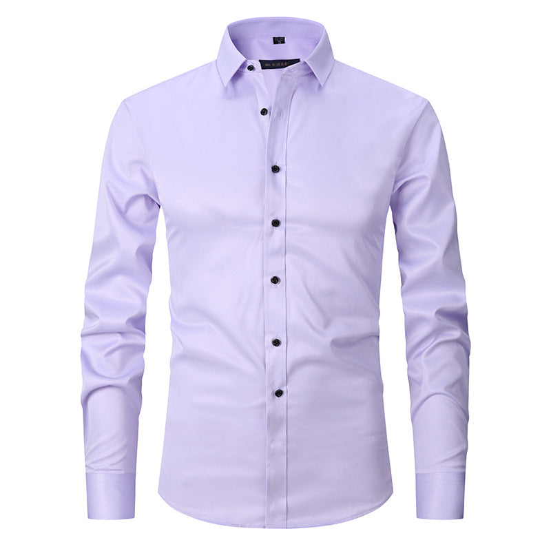 Camisa Slim Formal Anti-ruga