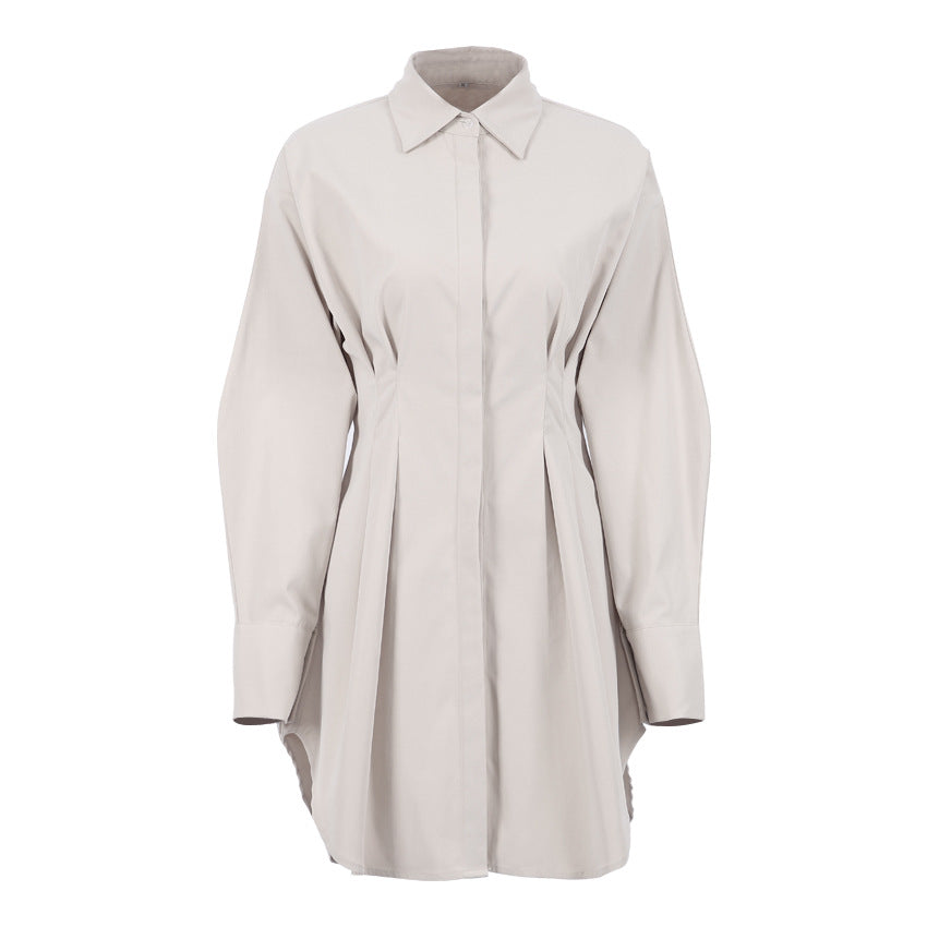 Vestido com Inspiração Vintage e Manga Comprida - Veron&Co