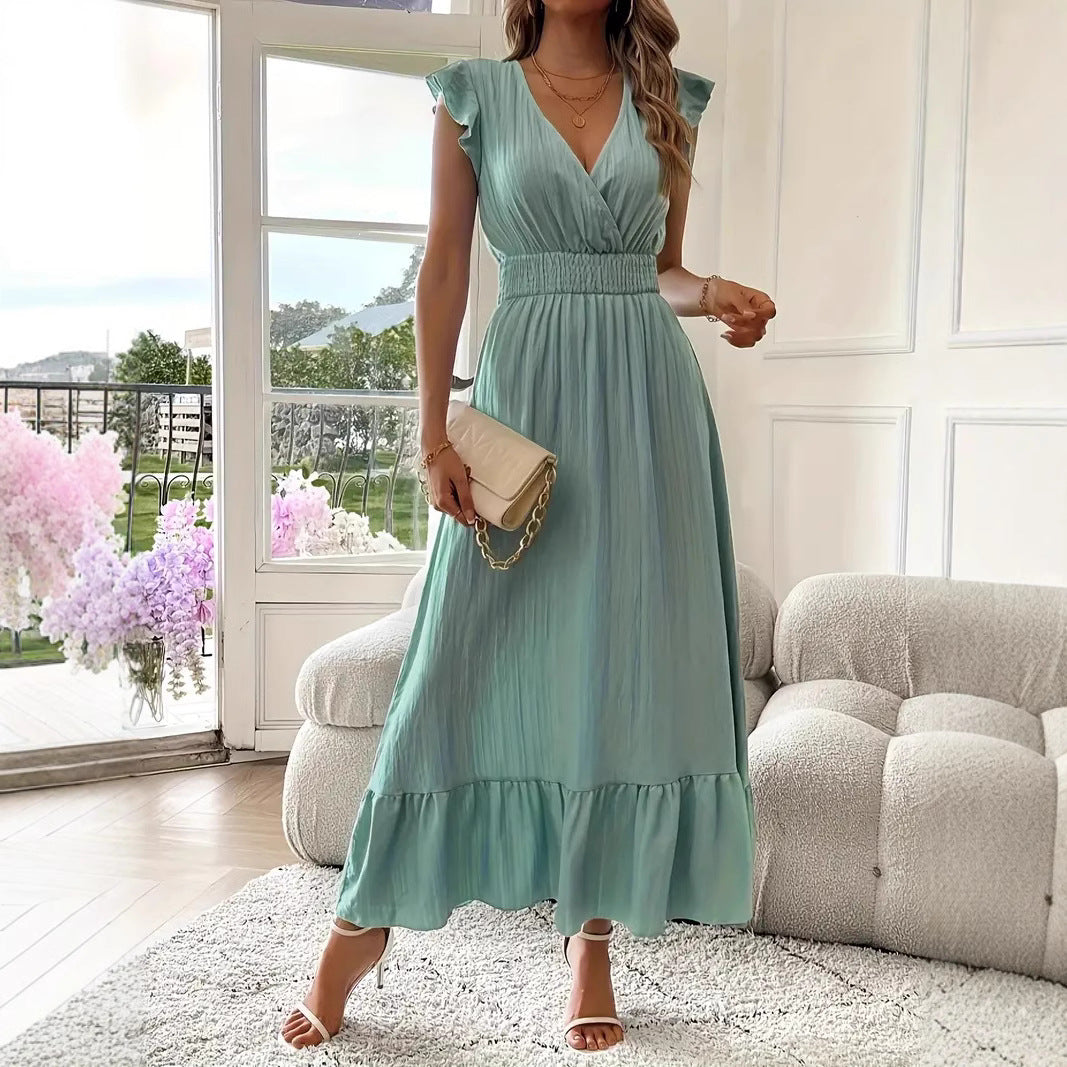 Vestido com Manga Curta - Veron&Co