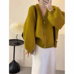 Cashmere V-Neck Coat