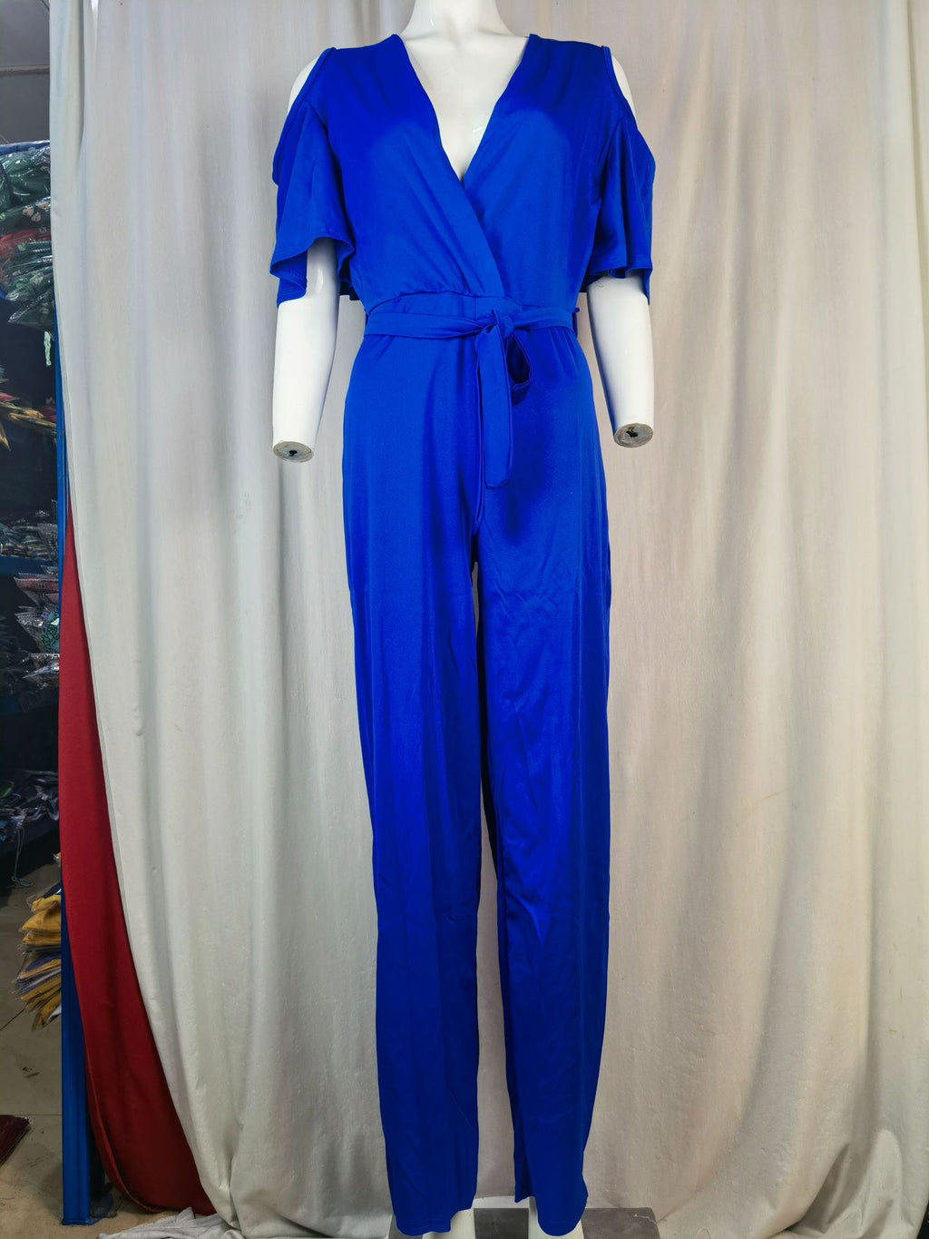 Wide-Leg Trousers with Belt