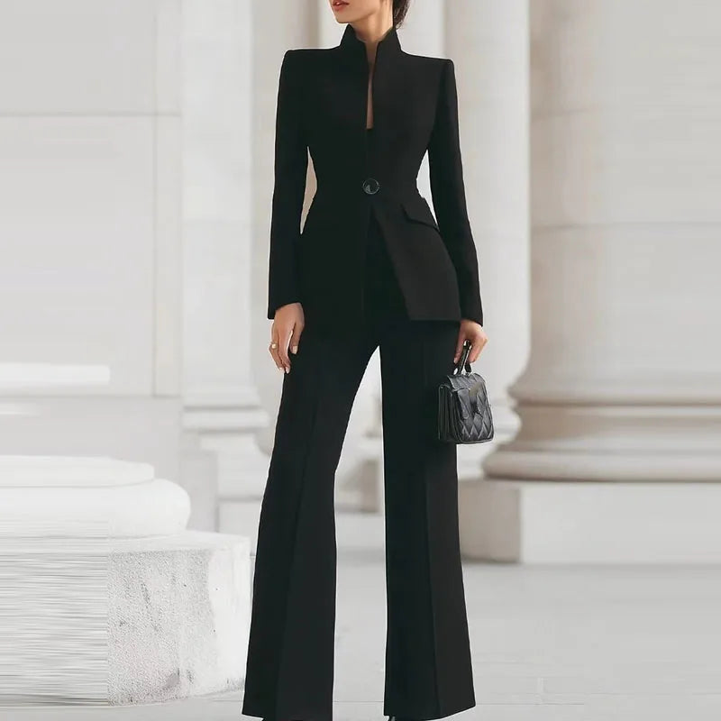 Conjunto de Alfaiataria com Blazer e Calças - Veron&Co
