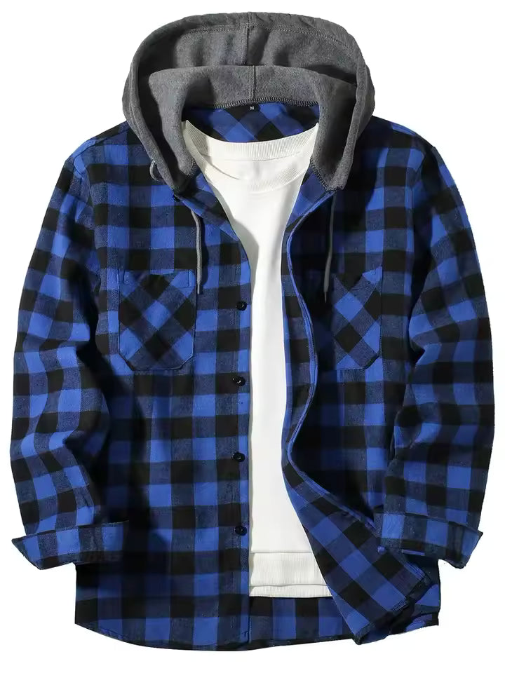 Sobrecamisa Xadrez com Capuz - Veron&Co