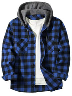 Sobrecamisa Xadrez com Capuz - Veron&Co