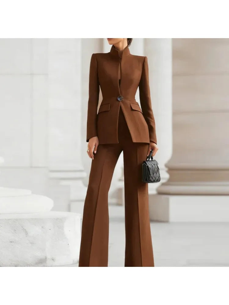 Conjunto de Alfaiataria com Blazer e Calças - Veron&Co