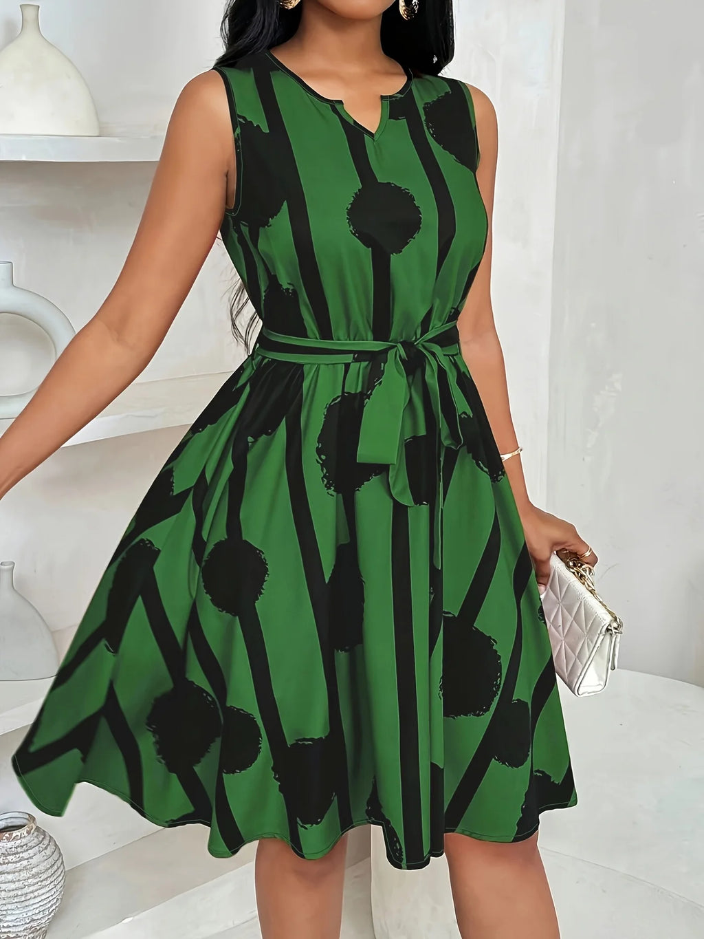Vestido Longo Boémio de Corte Solto - Veron&Co