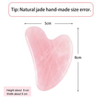 Pedra de Gua Sha em Pedra Natural - detalhe