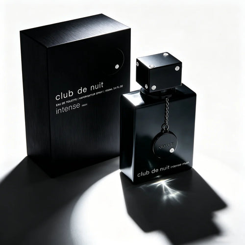 Frasco de perfume Armaf Club de Nuit Man 105ml, vista lateral