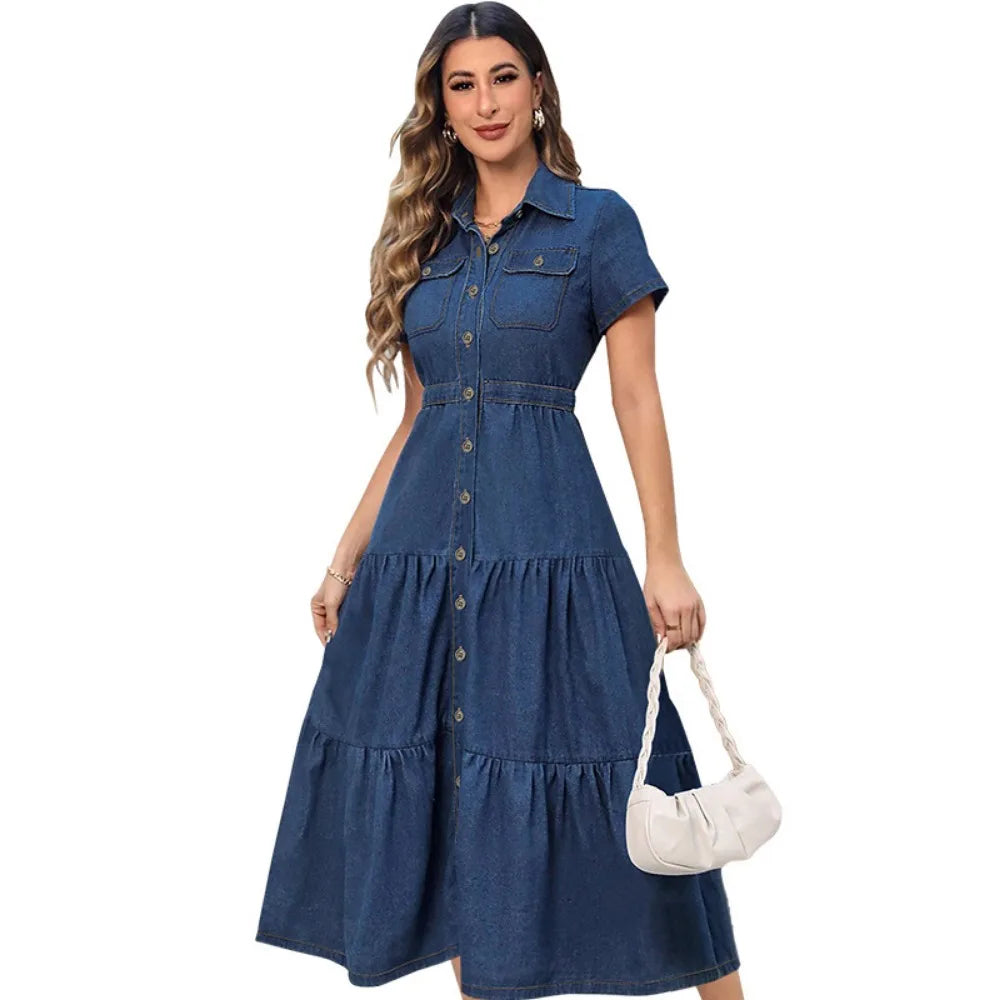 Vestido em Ganga - Veron&Co