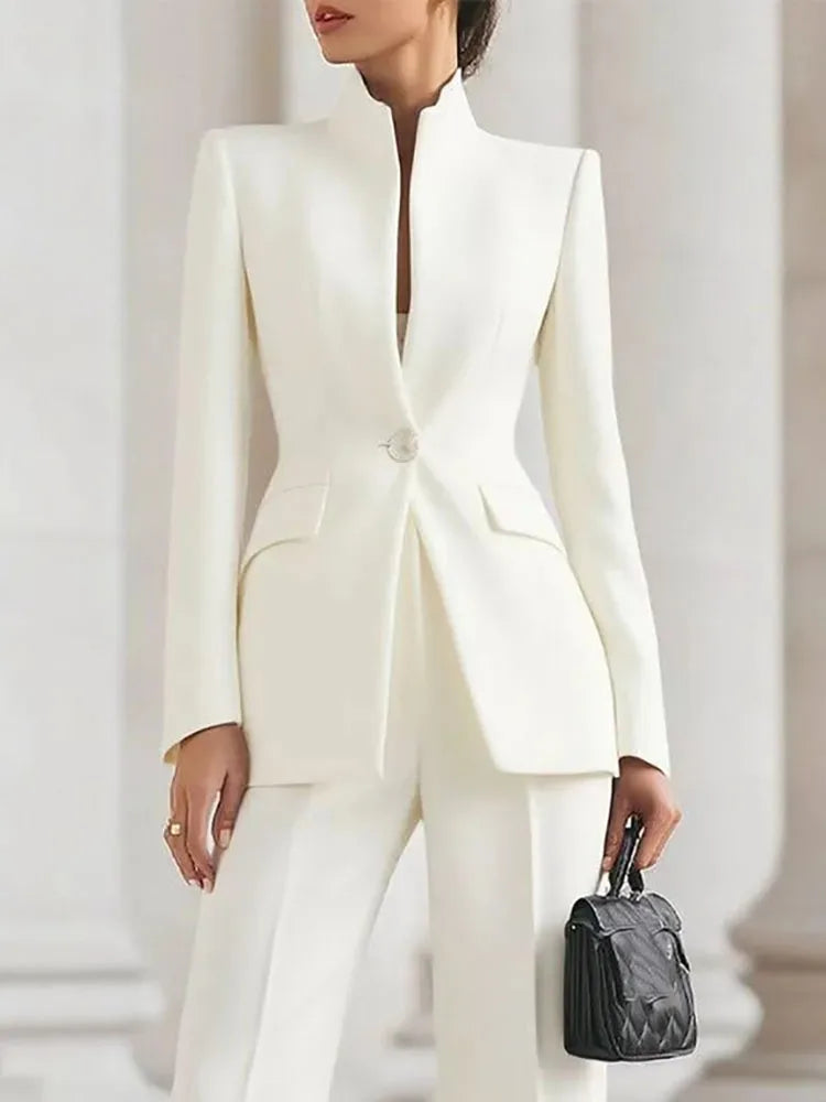 Conjunto de Alfaiataria com Blazer e Calças - Veron&Co