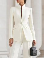 Conjunto de Alfaiataria com Blazer e Calças - Veron&Co