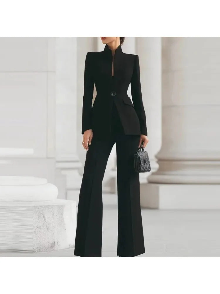 Conjunto de Alfaiataria com Blazer e Calças - Veron&Co