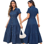 Vestido em Ganga - Veron&Co