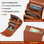 Mini Bolsa Crossbody em Pele Texturizada - detalhe