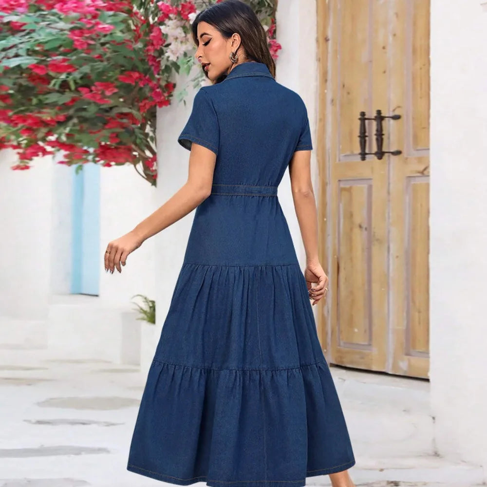 Vestido em Ganga - Veron&Co