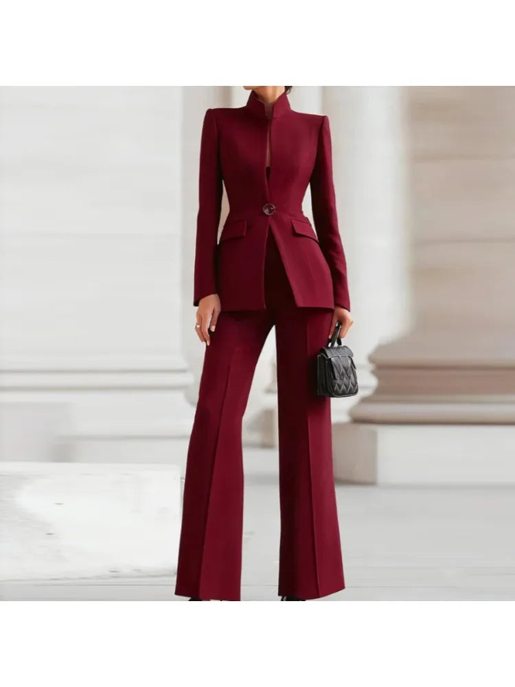 Conjunto de Alfaiataria com Blazer e Calças - Veron&Co